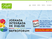 Tablet Screenshot of higea.org.br